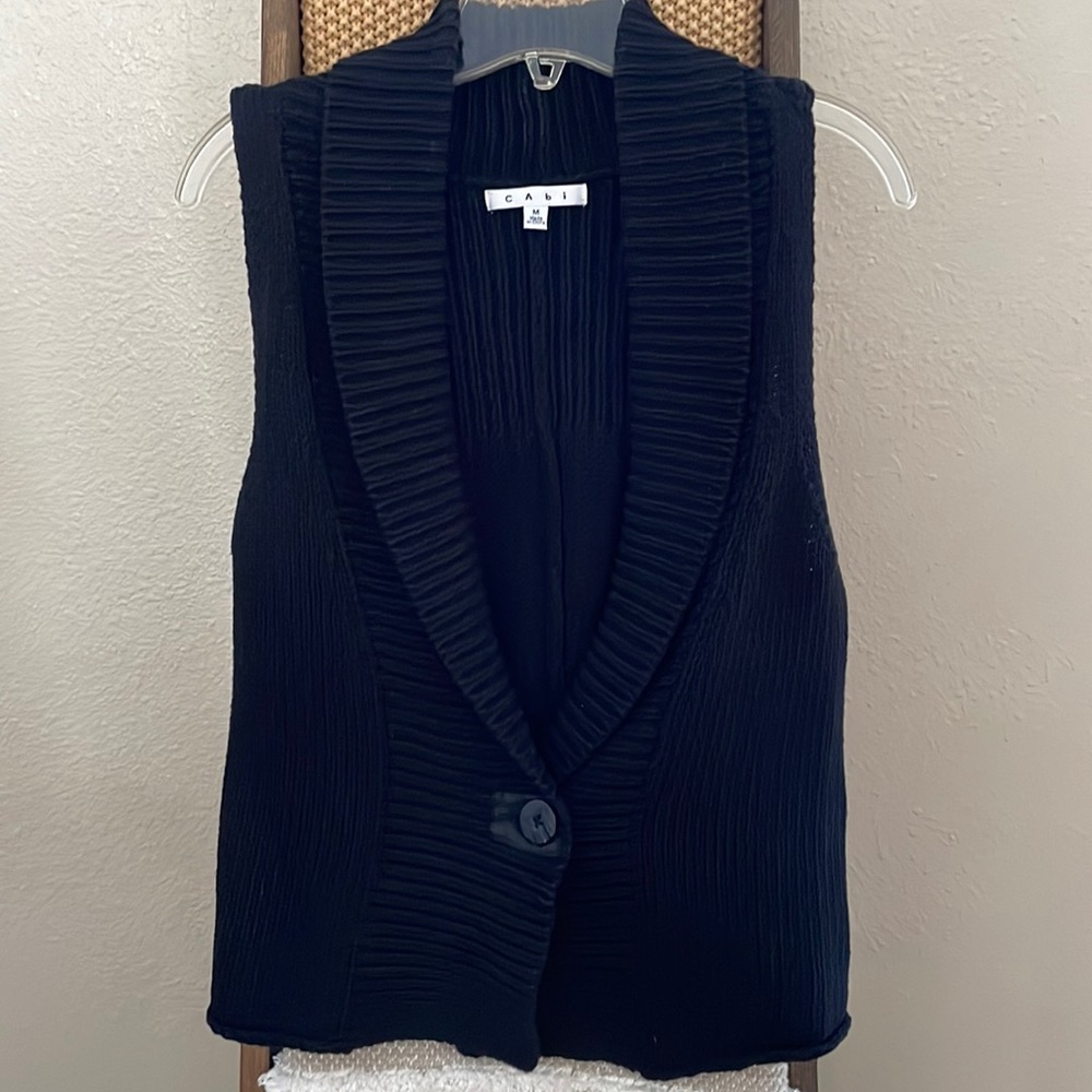 Black Cabi Sweater Vest